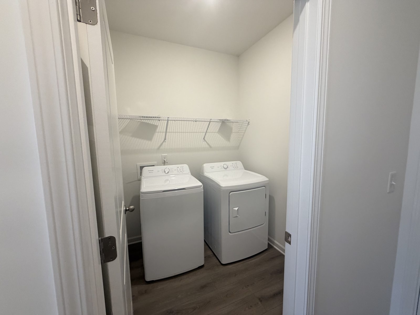 In-home laundry room